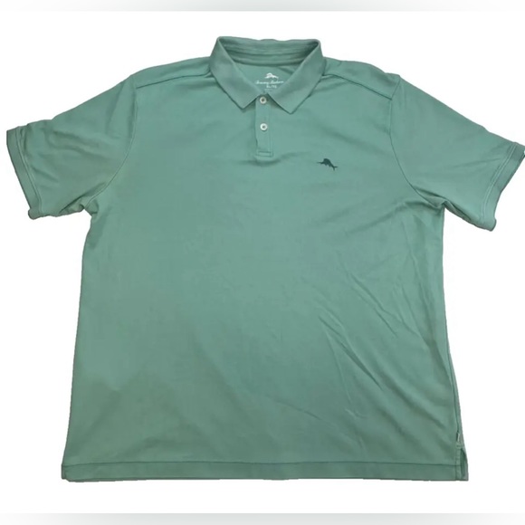 Tommy Bahama Other - Tommy Bahama Light Green Supima Cotton Mens Short Sleeve Size XL Golf Hiking